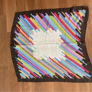 Colorful Geometric Pattern Scarf